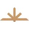 Ekena Millwork Kennewick Timber Gable Bracket, Western Red Cedar, 72"W x 33"H x 5 1/2"D x 5 1/2"F, 11/12 Pitch GBW072X33X0606KEN00SWR - alternate 1